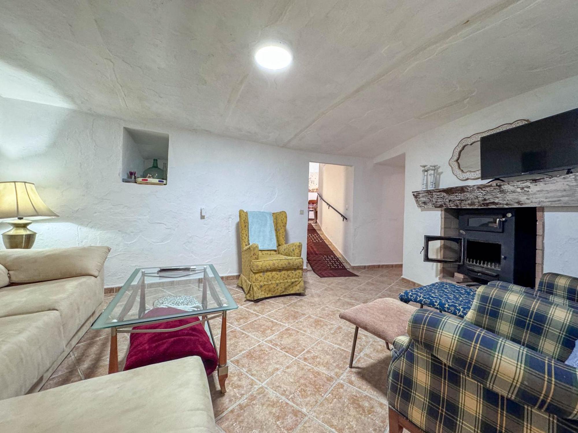 Casa Cueva Rural Vico Ideal Grandes Grupos Freila エクステリア 写真